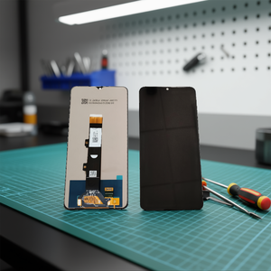 Écran LCD et tactile complet pour Moto E22 Noir - Product Image 3