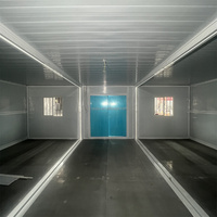 Maisons conteneurs modulaires pliables fabriquées en Chine, bureaux au design moderne, certifiées CE, maisons préfabriquées portables, installation facile