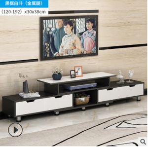 Nouveau Meuble TV Rétractable Simple Moderne en Bois Massif pour Chambre à Coucher, <span class=keywords><strong>Table</strong></span> <span class=keywords><strong>Basse</strong></span> Nordique - Product Image 4