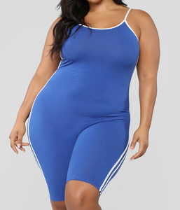 Las mujeres al por mayor <span class=keywords><strong>de</strong></span> fitness deporte bicicleta corto mameluco <span class=keywords><strong>de</strong></span> la longitud <span class=keywords><strong>de</strong></span> la rodilla sexy yoga mono casual - Product Image 4