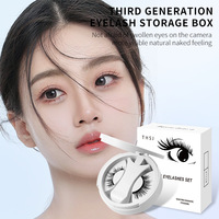 Kit de cils magnétiques pas besoin de colle facile à porter Cils magnétiques quantiques Aimant Faux cils avec applicateur