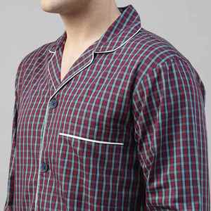 Pigiama da <span class=keywords><strong>Uomo</strong></span> in Raso Leggero Termico Estivo 2026 Traspirante ad Asciugatura Rapida, Caldo per l'Inverno, per Adulti e Ragazzi - Product Image 5