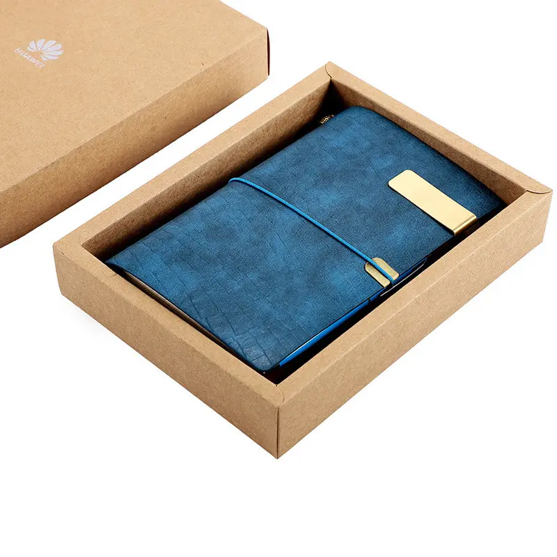 Bloc-notes en cuir créatif avec logo personnalisé, cahier portable, style européen rétro, pour voyage, a6