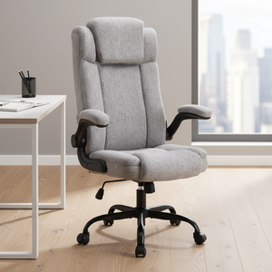 <span class=keywords><strong>Sedia</strong></span> da Ufficio Ergonomica Girevole con Schienale Alto, <span class=keywords><strong>Poltrona</strong></span> Direzionale con Cuscino Morbido, <span class=keywords><strong>Sedia</strong></span> da <span class=keywords><strong>Scrivania</strong></span> per Computer - Product Image 1