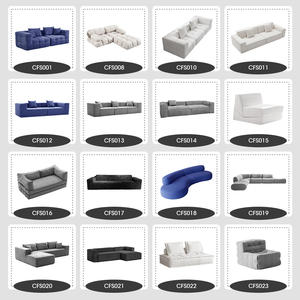 Sillas de sofá reclinables seccionales de asiento ancho suave perezoso, sillas de sofá de tela comprimida de ocio de un solo asiento selladas al vacío para sala de estar - Product Image 4