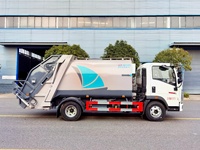 Camion à ordures électrique à énergie nouvelle Euro 4 Diesel 12 mètres cubes benne arrière 220 CV 6X2