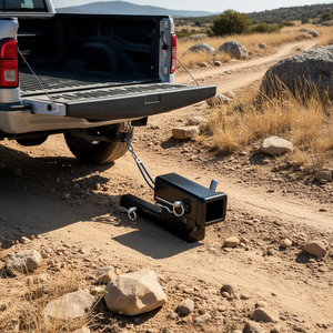 Estensore per Gancio di Traino Nero da 1-1/4 Pollici, Prolunga da 6-1/2 Pollici, Capacità 4000 Libbre, Accessorio per Rimorchio in Acciaio - Product Image 2