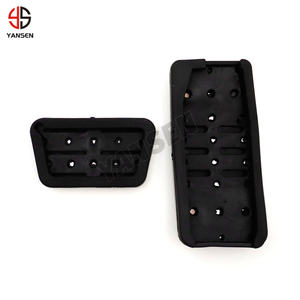 Pedal de freno de coche, acelerador, reposapiés de Gas, cubierta de almohadilla para Ford New <span class=keywords><strong>Fiesta</strong></span> MK7 2008 2009 2010 2011 2012 2013, accesorios - Product Image 4