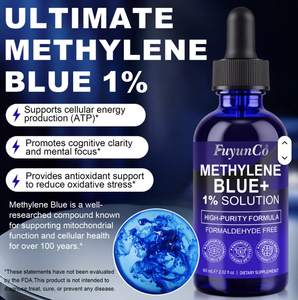 プライベートブランド 純天然ビタミンC植物エキス1%メチレンブルー液滴状サプリメント 脳の健康のための液体サプリメント 大人用 60ML - Product Image 5