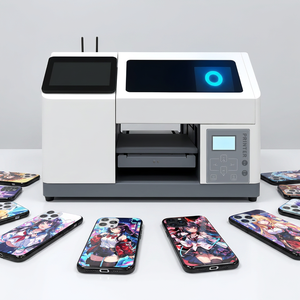 Nouvelle imprimante jet d'encre UV intelligente A4 compacte avec écran tactile 7 pouces, machine d'impression entièrement automatique <span class=keywords><strong>pour</strong></span> étuis de téléphone, cartes et balles de golf - Product Image 6