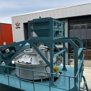 Zentrale Betonmischanlage Mobile Dosieranlage Kleine 90M3 120M3 Anlage Betonmischwerk Mobil - Product Image 4