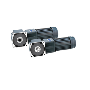 Ac Single Three 3 Phase 220V 380Volt 370W Watts 90 Độ Right Angle Gear Motors Giảm Tốc Độ Với Trục Rắn Rỗng - Product Image 2