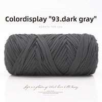 Vente en gros de tissu mélangé polyester/coton 200g 21s OE, fil teint, haute élasticité, douceur, pour tissage artisanal, crochet, chaussures, coussins