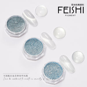 光沢のあるシルバーホワイトキャットアイ磁気ネイルポリッシュ,コーティングしやすいピグメントジェルターングレー強化ネイルビューティ - Product Image 6