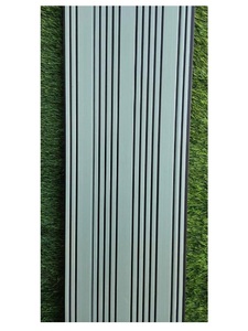 Panneaux muraux en PVC rainurés imperméables, couleurs pastel, usage domestique, décoration intérieure, épaisseur 10 mm, largeur 300 mm, longueur 10 pieds - Product Image 1