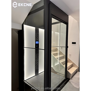 <span class=keywords><strong>Ascensor</strong></span> Hidráulico para Áticos <span class=keywords><strong>de</strong></span> Apartamentos Pequeños, Plataforma Vertical para Villas que Ahorra Espacio, Capacidad <span class=keywords><strong>de</strong></span> Carga <span class=keywords><strong>de</strong></span> 250-400 kg, Acero <span class=keywords><strong>de</strong></span> Alta Resistencia - Product Image 3