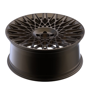 Cerchi in Lega di Alluminio Forgiato Nero Lucido da 17, 18, 19, 20, <span class=keywords><strong>21</strong></span> e 22 Pollici, Design a Raggi Classico, Garanzia di 5 Anni, Tipo Universale - Product Image 2