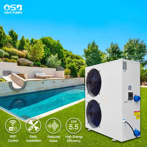 <span class=keywords><strong>Chauffe</strong></span>-<span class=keywords><strong>eau</strong></span> de piscine à onduleur DC en acier inoxydable, refroidisseur de piscine, protection contre la surchauffe, affichage LED, alimentation solaire/électrique - Product Image 5