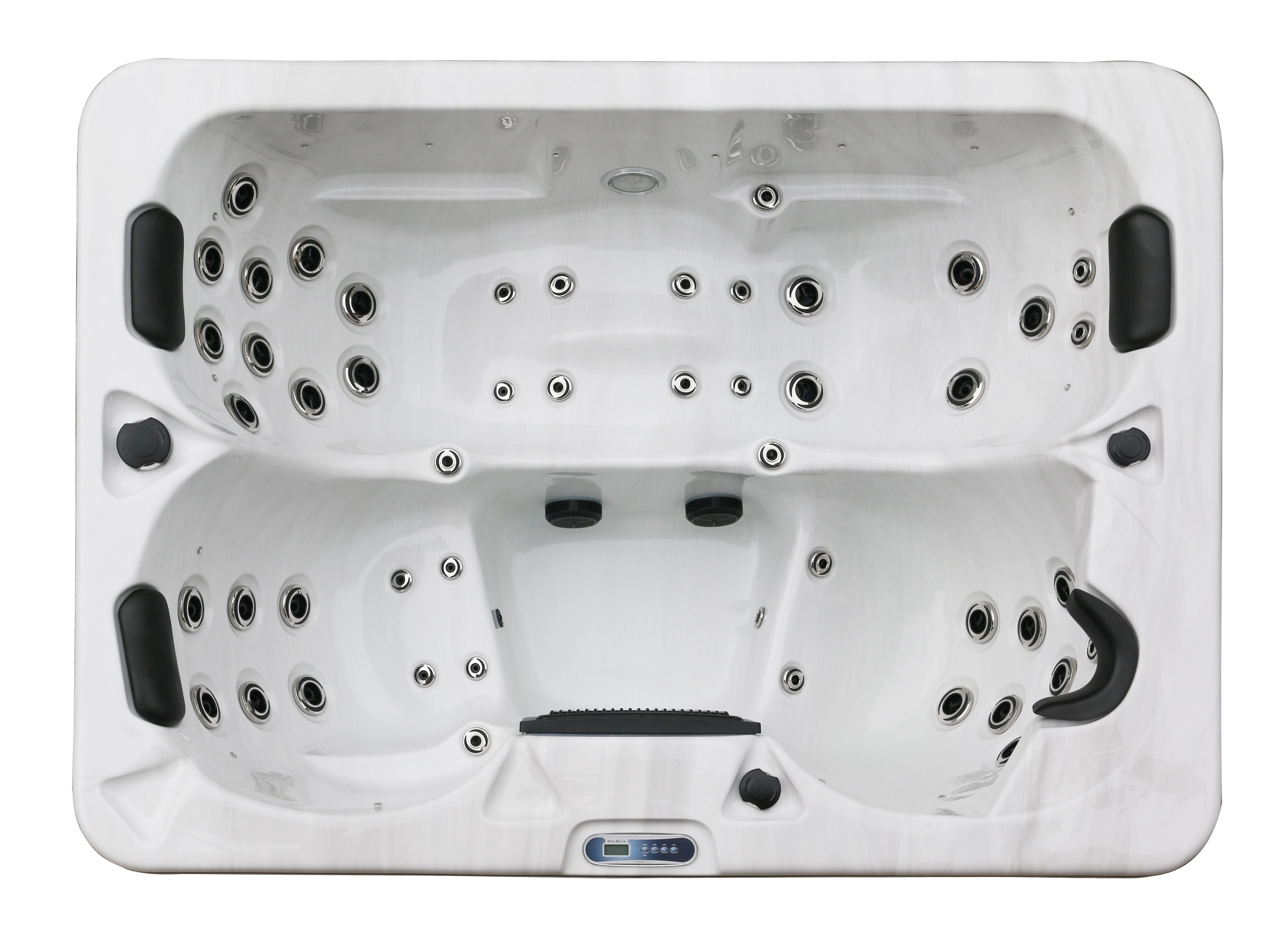 Balboa Control 25 Jets Outdoor Spa Tub Massage Hot Tubs For 3 Persons