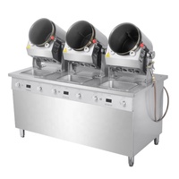 Machine à frire automatique, robot de cuisine à agitation, wok, machine de cuisson robotisée pour restaurant et hôtel