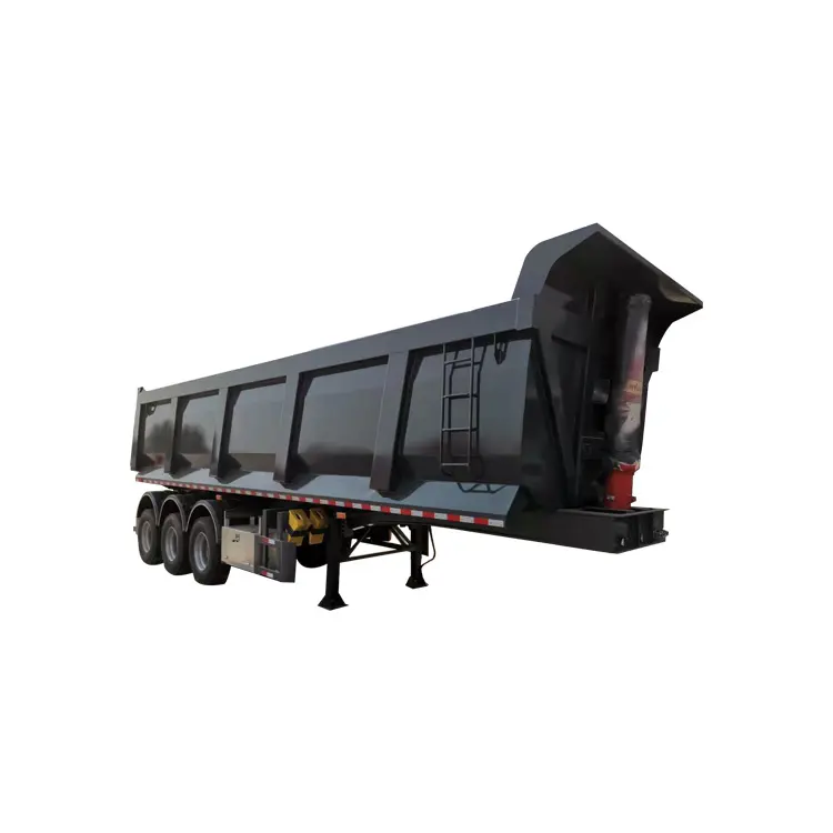 Best Selling 3 Axles Truck Trailers Dumper Tipper Semi Trailer