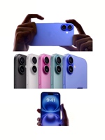 Téléphone débloqué d'occasion, presque neuf, 256 Go, bon état, sans problème, pour iPhone 16, vente chaude