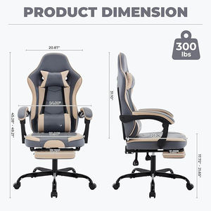 Moins cher DDP <span class=keywords><strong>Licence</strong></span> Tarok Pro Edition Chaise Cadeira Gaming Chaise De Bureau Italienne Noir Vert Razer Chaise De Jeu Avec Repose-pieds - Product Image 3