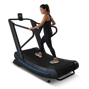 Caminadora Curva Portátil Sin Motor con Pantalla LED, Estructura Q235, Accionamiento Mecánico, Acabado Negro, Diseño Unisex, Velocidad de 15-20 km/h - Product Image 3