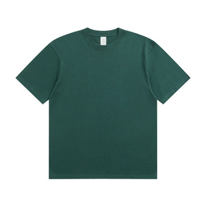 Camiseta Risen 2025 Nuevo Estilo 100% Algodón 200g Peso Pesado Unisex Logotipo Personalizado Color Sólido Agradable al Tacto Transpirable Antibolitas - Product Image 5
