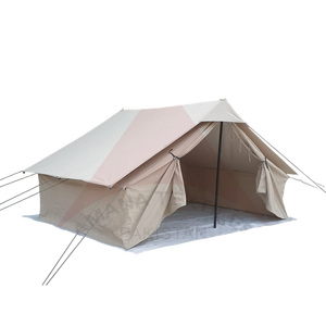 Tente de secours portable, caractéristiques automatiques pour le logement temporaire, aide humanitaire, tissu en toile pour la saison estivale, 2 à 4 personnes - Product Image 6