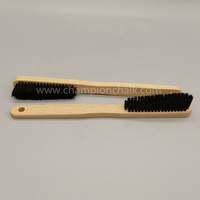 Brosse d'escalade en poils de sanglier Brosse en bois de hêtre bambou Brosse à craie de gymnastique
