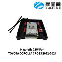 Chargeur sans fil rapide Qi 25W pour console centrale MPP pour Toyota Corolla Cross, antidérapant, plug and play, installation facile