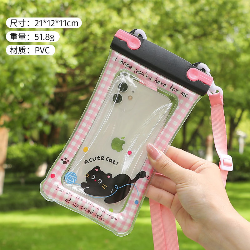 Chat rose adorable