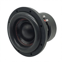 Haut-parleur de subwoofer de voiture Zeming 6,5 pouces à double aimant avec double bobine magnétique, sensibilité 2/4 ohms