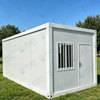 FLKT Maison pliante robuste de type Z, imperméable et résistante au vent, conteneur préfabriqué, directement du fabricant