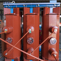 Transformateur de distribution de puissance triphasé à alliage amorphe de type sec YIFA SCBH15 10 kV à bobinage en cuivre et résine coulée