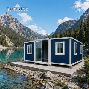 SUNRISE Luxury Modern Easy Installation <b>Portable</b> Movable Container Offices Homes Expandable 20 40Ft Tiny Extendable - Product Image 1