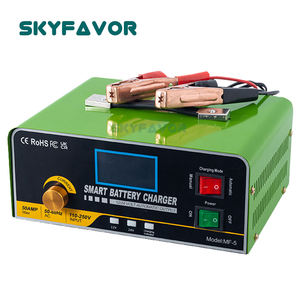 Pengisi Daya Baterai Mobil Profesional Universal <span class=keywords><strong>12V</strong></span> 50A 24V 30A Pengisi Daya Pintar Otomatis Pengisi Daya Daya Tinggi untuk Baterai Asam Timbal - Product Image 4