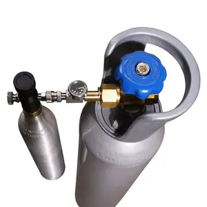 Soda Sparking Water Maker Fizzy Drink CO2 Carbonator Cylinder Tank Refill Adapter Fill Adaptor Filling station
