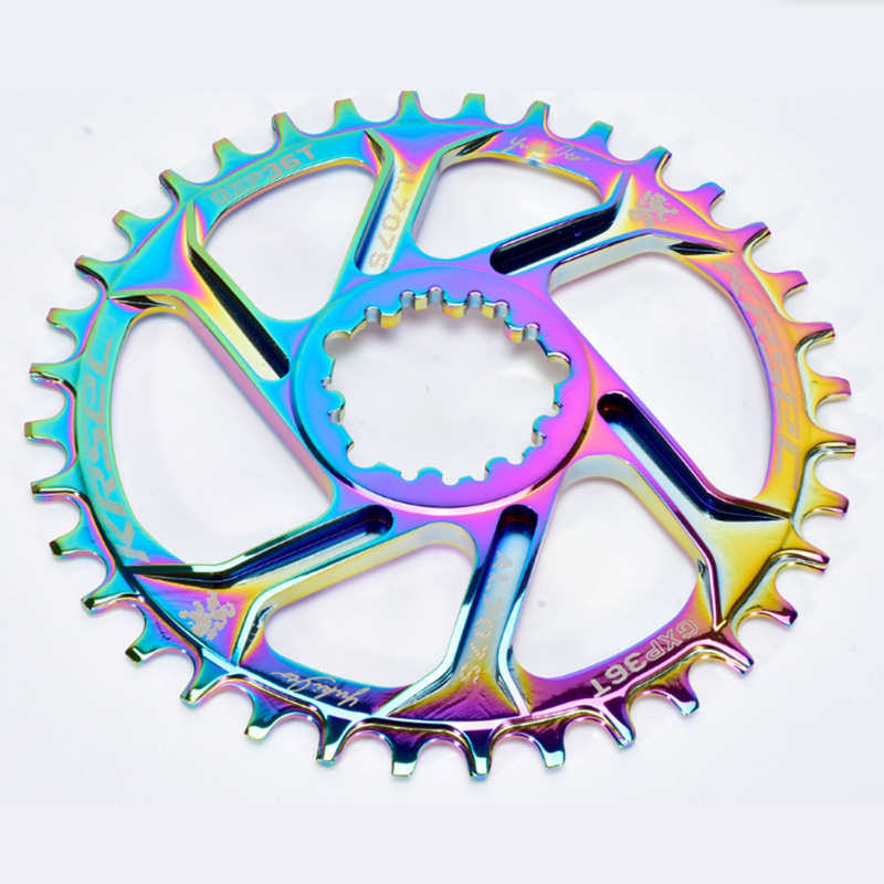 Disco colorido de 36t