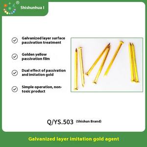 Agente auxiliar químico líquido de oro de aleación de <span class=keywords><strong>zinc</strong></span> de unión fuerte para <span class=keywords><strong>química</strong></span> - Product Image 2