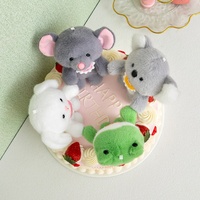 Porte-clés en peluche animaux mignons, Koala, Grenouille, Lapin, Souris, en peluche douce, breloque de sac, cadeau pour enfants, vente en gros, fabricant sur mesure