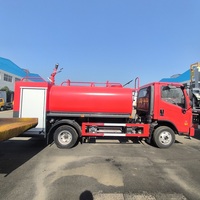 Camion d'incendie FOTON 4x2 diesel neuf avec pompe haute pression et lance d'arrosage, réservoir de 4000L en fer épais de 8mm, Euro 3