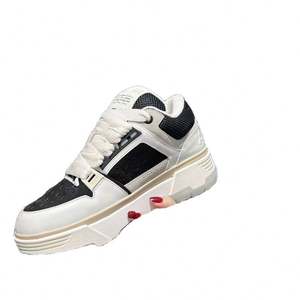 Zapatos Casuales de PVC para Hombre, Diseño de Lujo, Alta Calidad, Color Negro y Blanco, Modelo Amiry, 2025 - Product Image 3