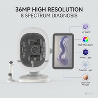 Dermatoscope portable à intelligence artificielle, système d'analyse cutanée, détecteur de peau avec rapport intelligent pour usage en clinique esthétique
