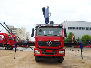 Camión de carga, 12 ruedas, mercancías de elevación, grúa articulada instalada en camión de carga Shacman, 10 toneladas, 15 toneladas, 20 toneladas a la venta - Product Image 3