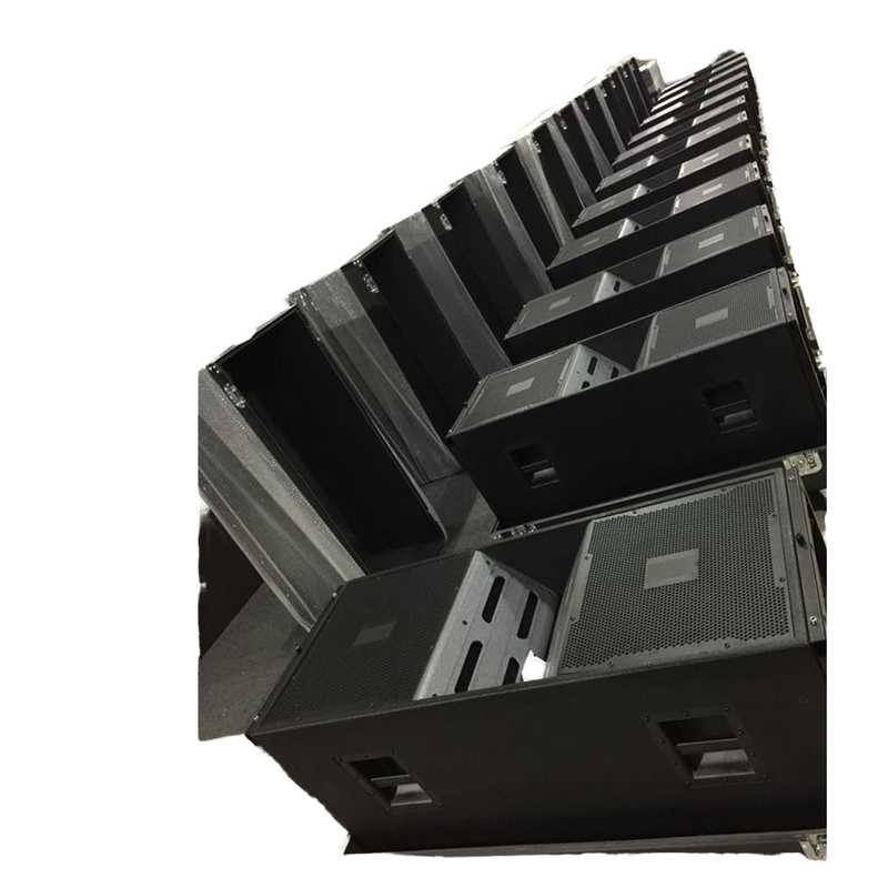 Dual 8 inch line array sound