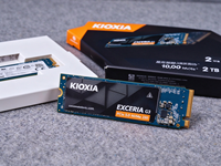 Kioxia VC10 EXCERIA G3 SSD, QLC NAND Flash, PCIe 5.0 NVMe M.2 2280 Internal Solid State Drive, untuk Peningkatan PC Desktop & Laptop