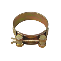 Abrazadera Universal Robusta de Acero al Carbono para Mantenimiento Automotriz, Fijación Permanente, Anillo Metálico, Accesorio Profesional para Coche