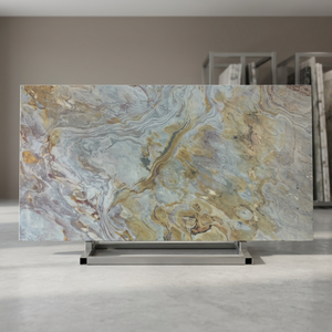 Revêtement mural extérieur en pierre mince stratifiée haute pression, aspect ardoise, disponible en formats 61x122cm et 122x244cm, blocs - Product Image 2